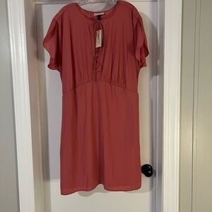 Universal Threads XXL Mauve-Pink Pockets Dress NWT